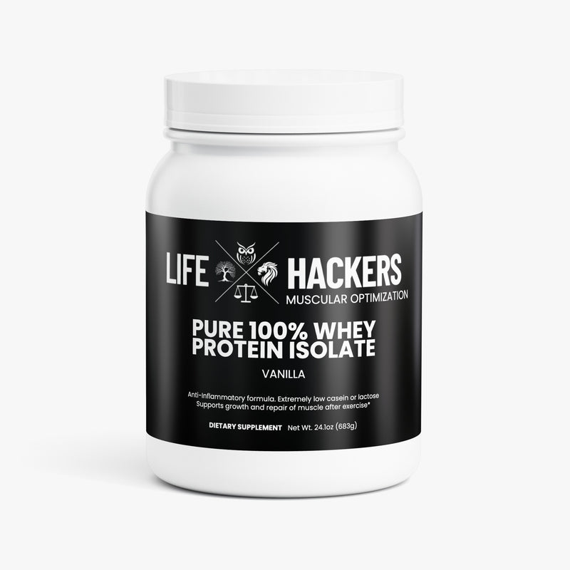 Pure 100% Whey Protein Isolate (Vanilla)