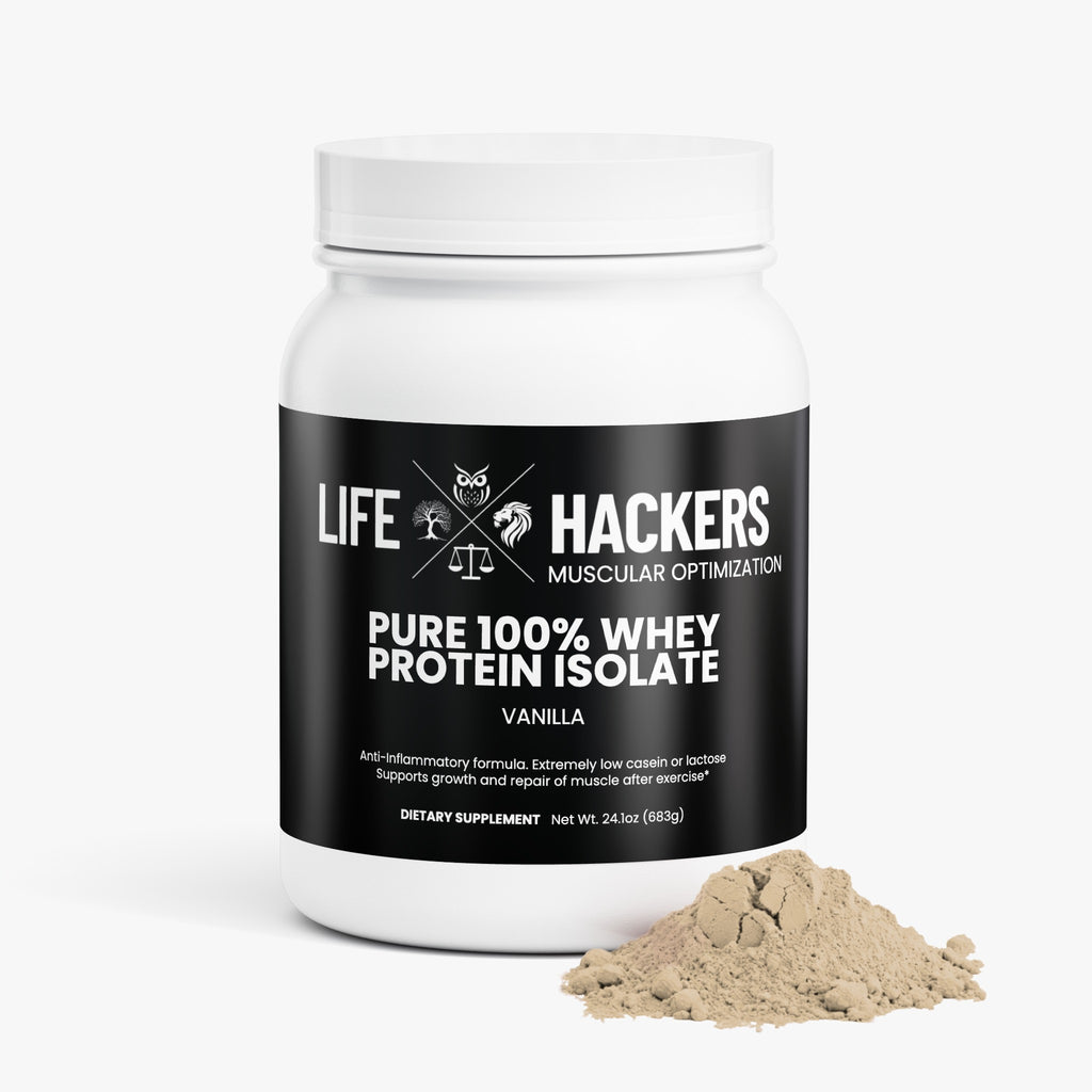 Pure 100% Whey Protein Isolate (Vanilla)