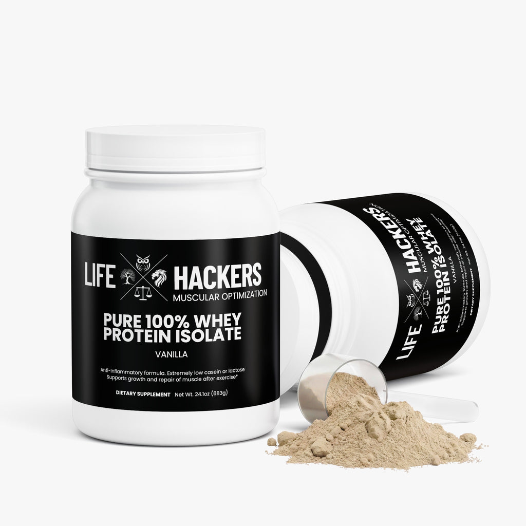 Pure 100% Whey Protein Isolate (Vanilla)