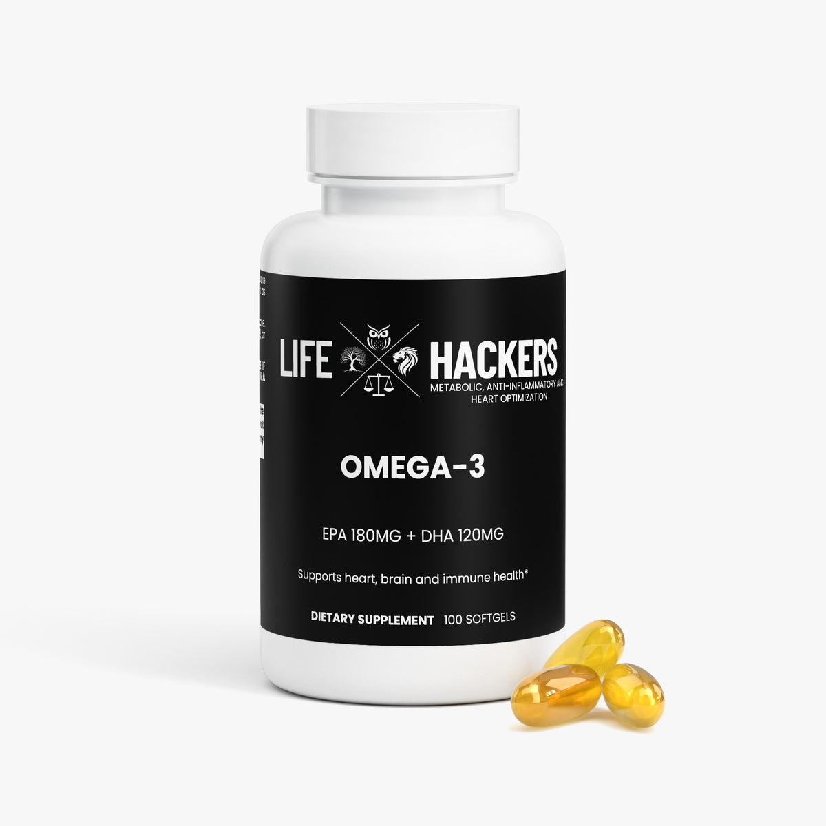 Omega-3 EPA 180mg + DHA 120mg