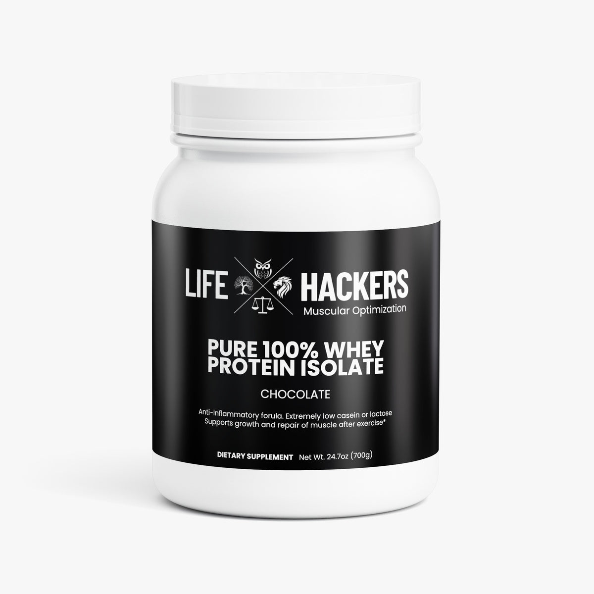 Pure 100% Whey Protein Isolate (Chocolate)