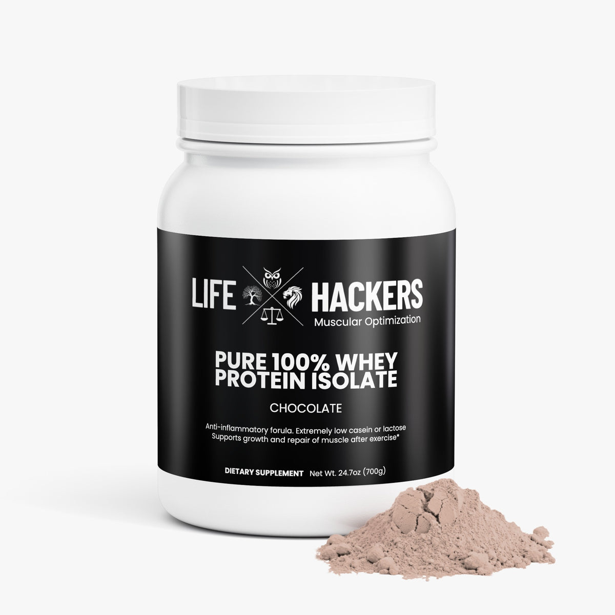 Pure 100% Whey Protein Isolate (Chocolate)